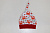 Шапочка "Веселый крабик" - Размер 48 - Цвет белый с рисунком - интернет-магазин Bits-n-Bobs.ru
